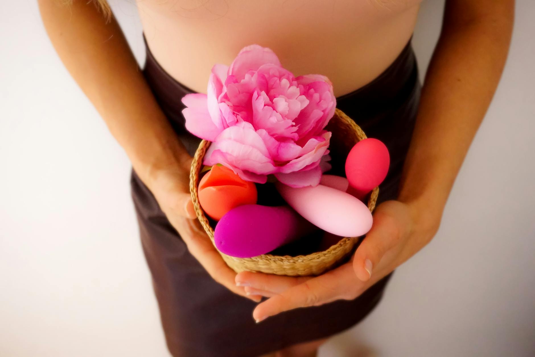 Fresh lemons held in cupped hands symbolizing care and tenderness